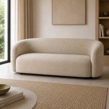 Picture of 3-seater Sofa Ellipse Woven Fabric