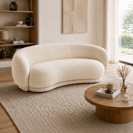 Picture of Organic Sofa Uvita Chenille 191cm