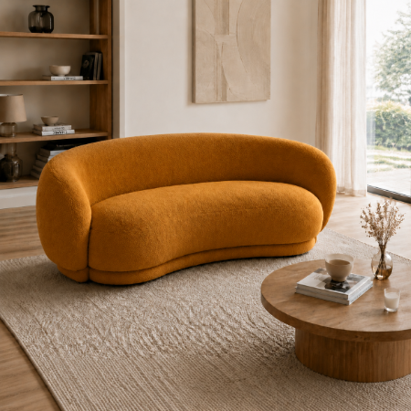 Picture of Organic Sofa Uvita Chenille 191cm