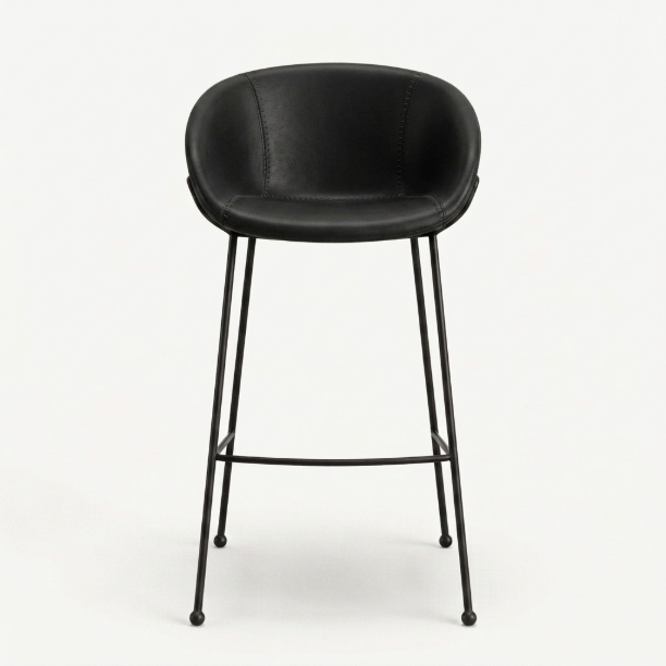 Picture of Feston PU leather bar stool (seat height 76cm)