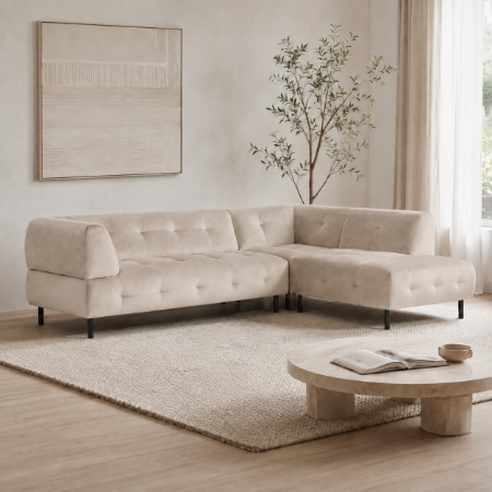 Picture of Lloyd Corner Sofa Right, Velvet