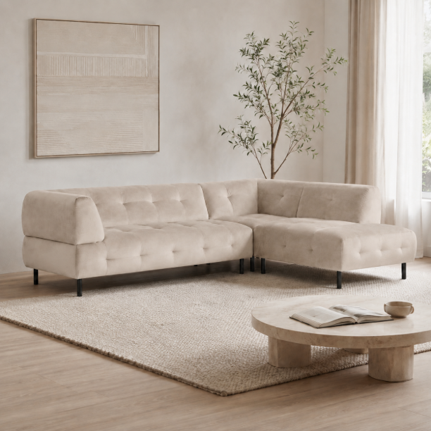 Picture of Lloyd Corner Sofa Right, Velvet