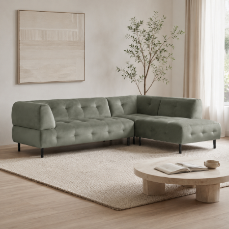 Picture of Lloyd Corner Sofa Right, Velvet