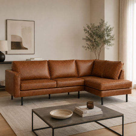 Picture of Rodeo PU Corner Sofa, Right