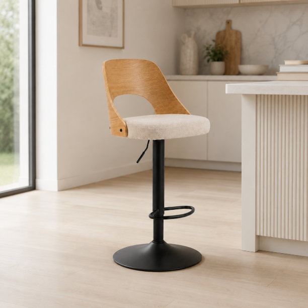 Picture of Swivel Bar Stool Vila (seat height 62-84cm)