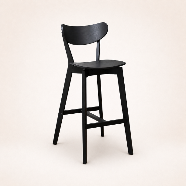 Picture of Torkil Bar Stool (seat height 77cm) Oak