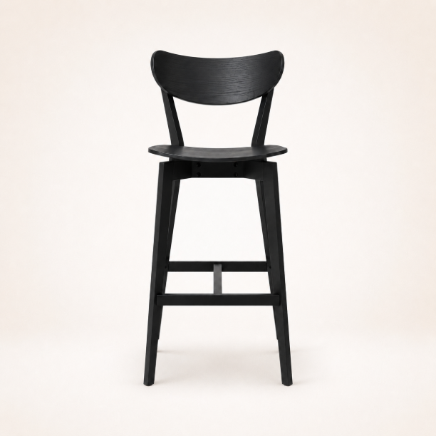 Picture of Torkil Bar Stool (seat height 77cm) Oak