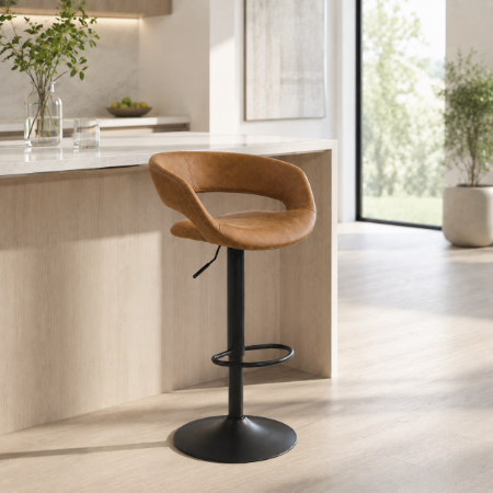 Picture of Swivel Bar Stool Pia (seat height 59-80cm)