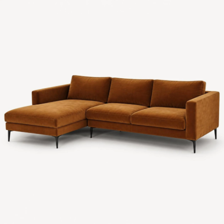 Picture of Jill Velvet Corner Sofa