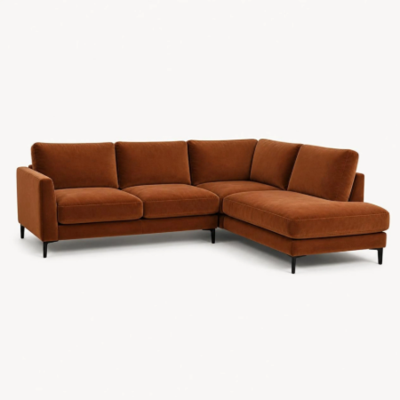 Picture of Jill Velvet Corner Sofa