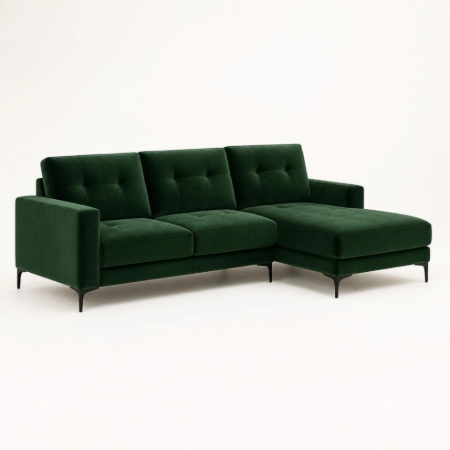 Picture of Jill Velvet Corner Sofa