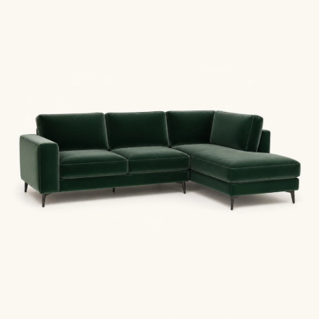 Picture of Jill Velvet Corner Sofa