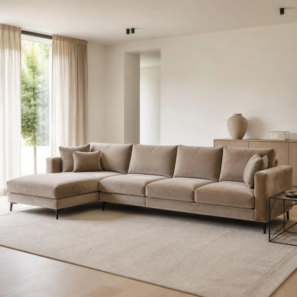 Picture of Rodeo Corner Sofa Left, Velvet