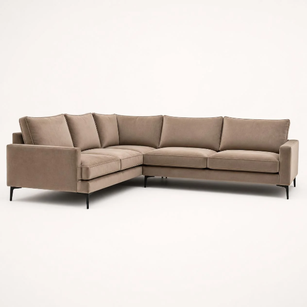 Picture of Rodeo Corner Sofa Left, Velvet