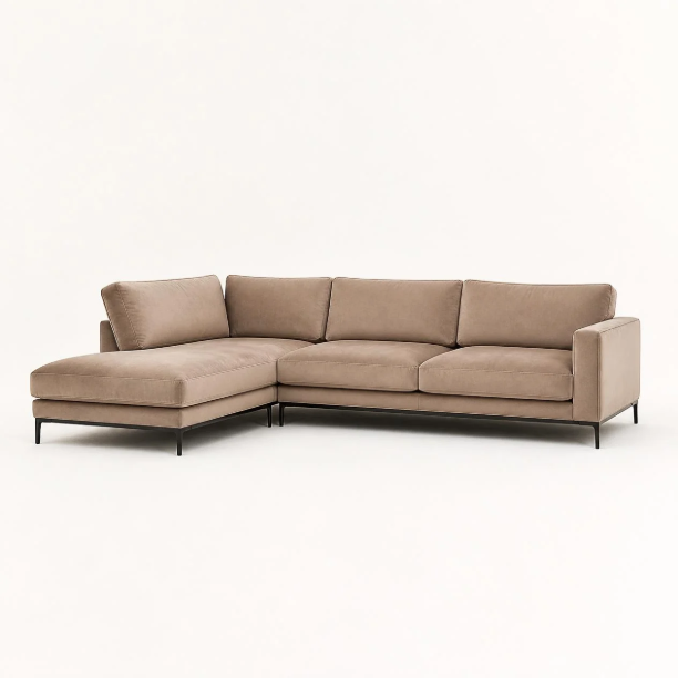 Picture of Rodeo Corner Sofa Left, Velvet