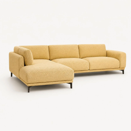 Picture of Statement Bouclé Corner Sofa, 274cm
