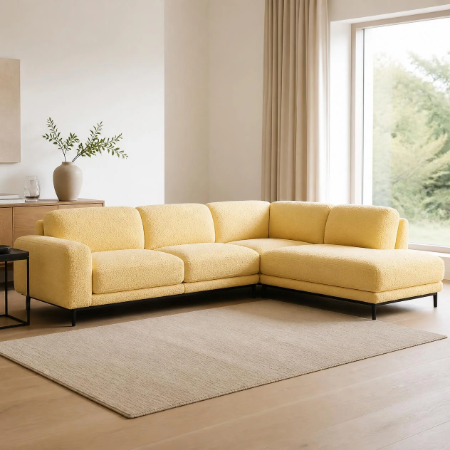Picture of Statement Bouclé Corner Sofa, 274cm