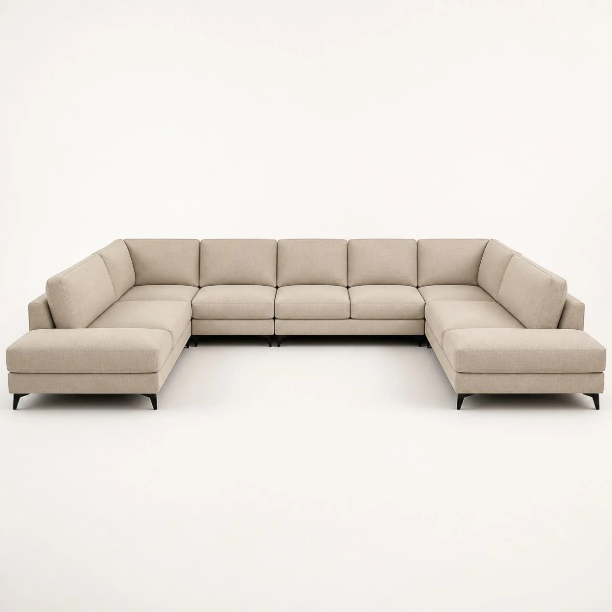 Picture of U-Sofa Milano Elite fabric