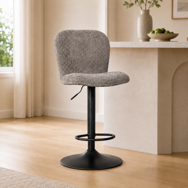 Picture of Swivel Bar Stool Vino Elite fabric (seat height 64-84cm)