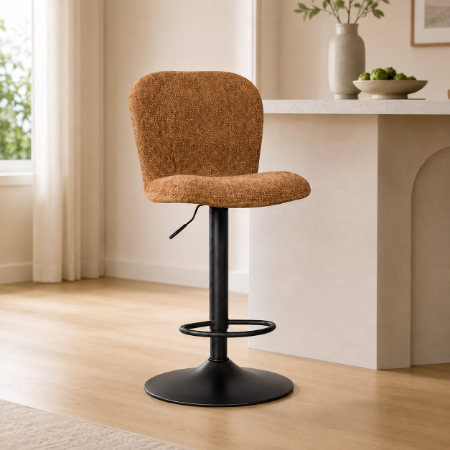 Picture of Swivel Bar Stool Vino Elite fabric (seat height 64-84cm)