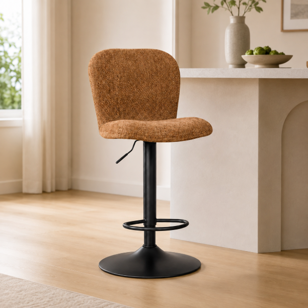 Picture of Swivel Bar Stool Vino Elite fabric (seat height 64-84cm)