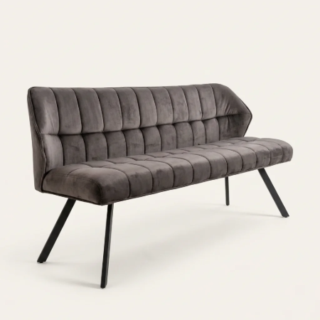 Picture of Thandie Velvet Dining Bench 180cm