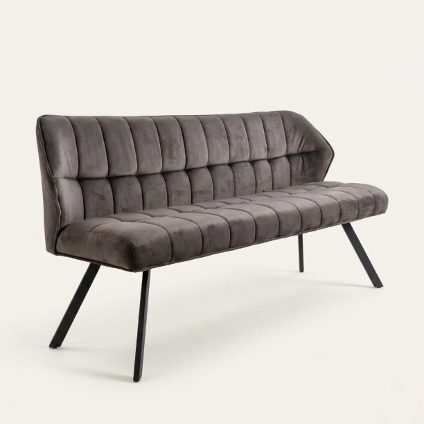 Picture of Thandie Velvet Dining Bench 180cm