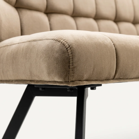 Picture of Thandie Velvet Dining Bench 180cm