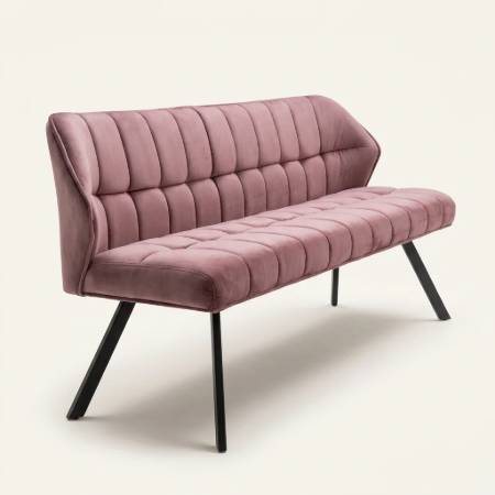 Picture of Thandie Velvet Dining Bench 180cm