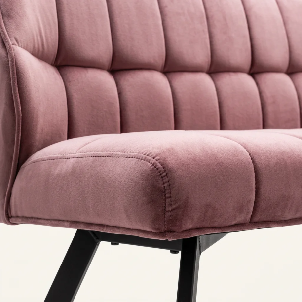 Picture of Thandie Velvet Dining Bench 180cm