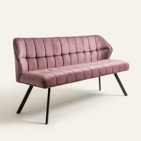 Picture of Thandie Velvet Dining Bench 180cm