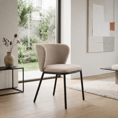 Picture of Ciselia Chenille Dining Chair