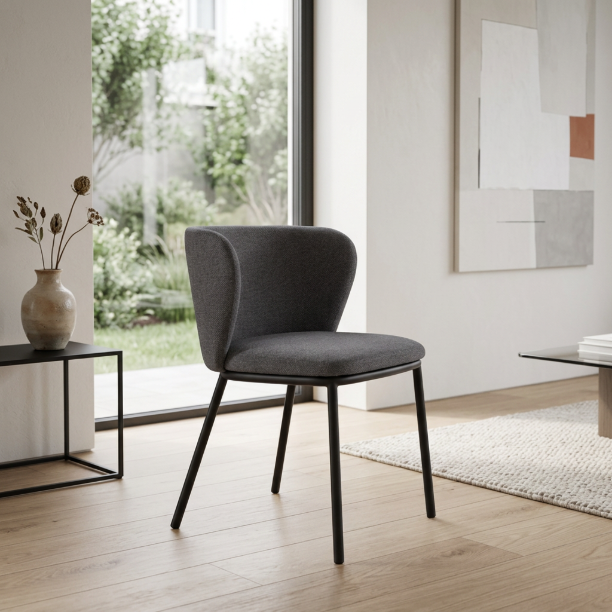Picture of Ciselia Chenille Dining Chair