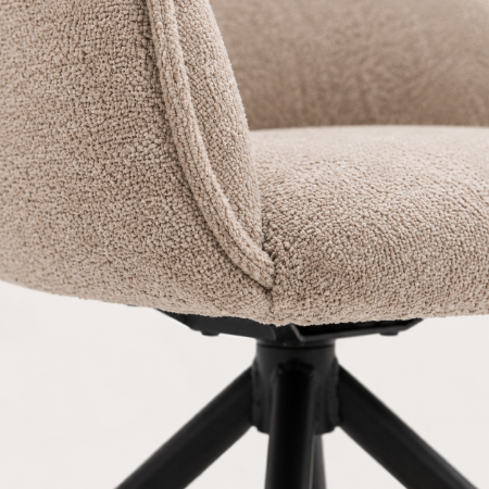 Picture of Swivel Dining Chair Fondo Chenille