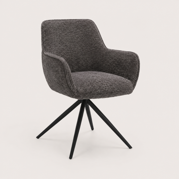 Picture of Swivel Dining Chair Fondo Chenille