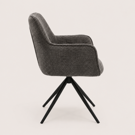 Picture of Swivel Dining Chair Fondo Chenille