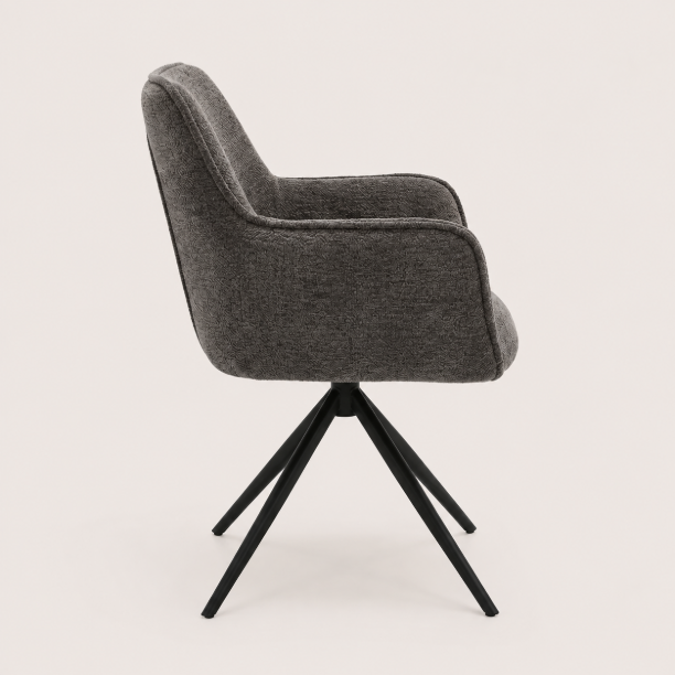 Picture of Swivel Dining Chair Fondo Chenille