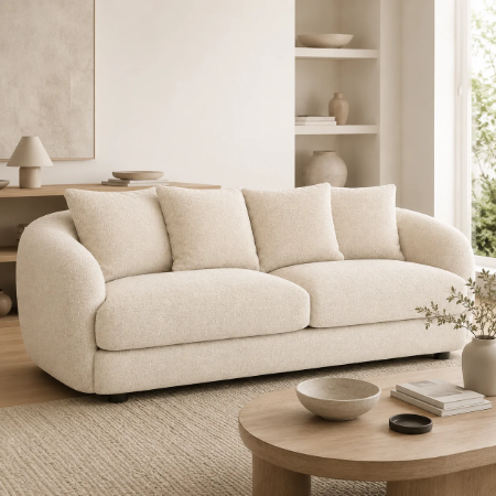 Picture of 3.5-seater sofa Vicenza Chenille