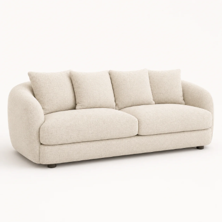 Picture of 3.5-seater sofa Vicenza Chenille