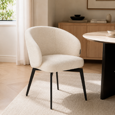 Picture of Amphara Chenille Dining Chair