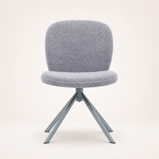 Picture of Swivel Dining Chair Femke Bouclé