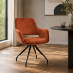 Picture of Swivel Dining Chair Capp Velvet