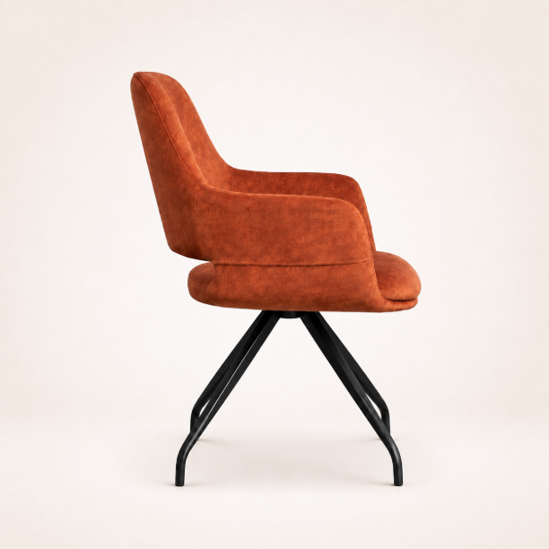 Picture of Swivel Dining Chair Capp Velvet