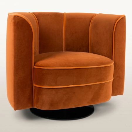 Picture of Swivel Armchair Flower
