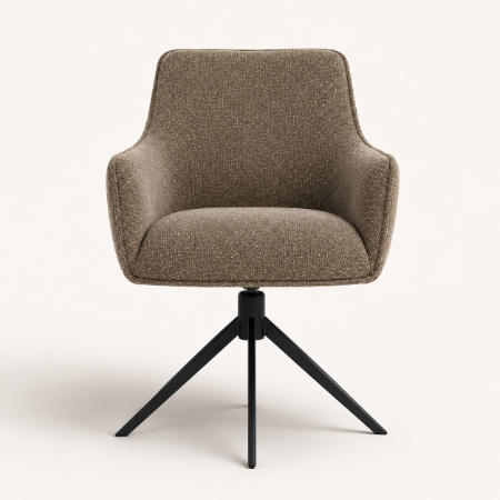 Picture of Swivel Dining Chair Lavonne Chenille