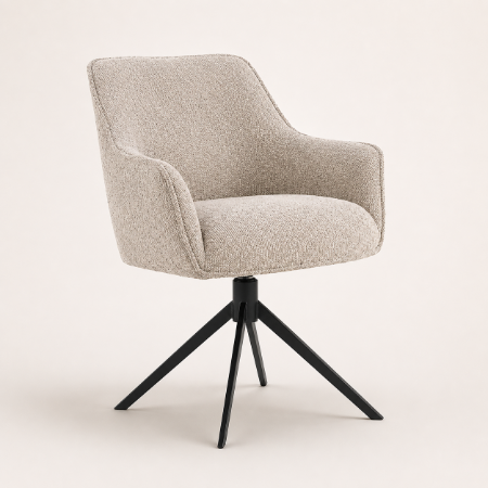 Picture of Swivel Dining Chair Lavonne Chenille