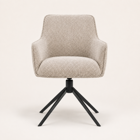 Picture of Swivel Dining Chair Lavonne Chenille