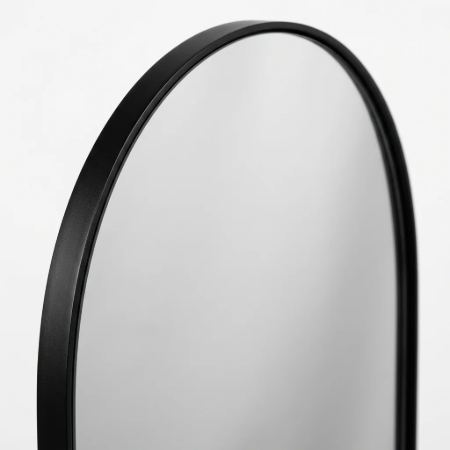 Picture of Curved Mirror Cheryll 193 x 66cm, color Black