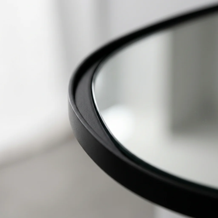 Picture of Organic Mirror Anera 90 x 93cm, color Black