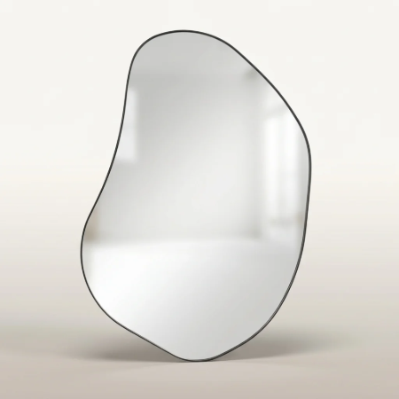 Picture of Organic Mirror Romee 100 x 70cm, color Black